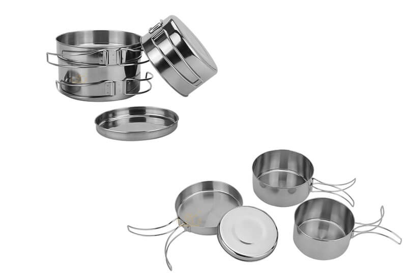 metal food containers OEM food lunch box Stainless manufacturer