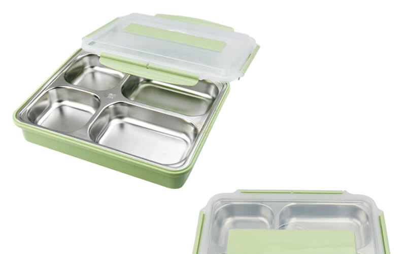 serving tray with lid wholesale stainless steel food tray cheap