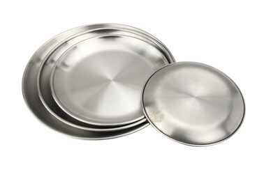 round metal tray wholesale fruit tray import