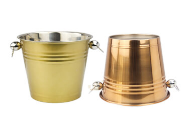 small metal buckets OEM party bucket import