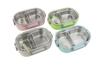 metal lunch containers import