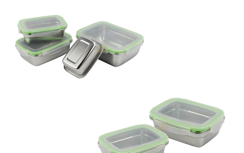 stainless lunch box food factory export