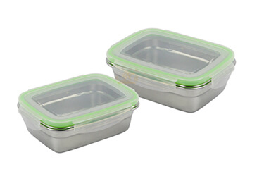 food steel pan containers supplier stainless lunch box OEM