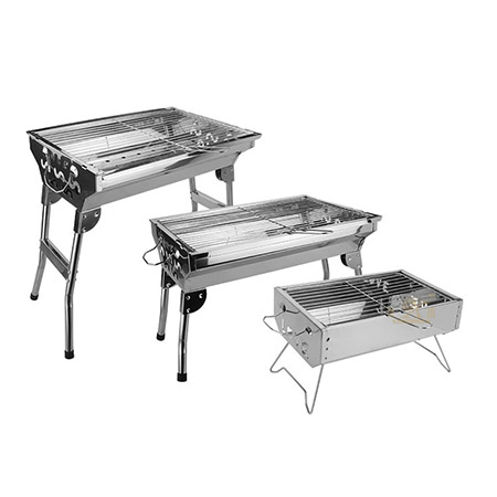 steel portable barbecue grill import