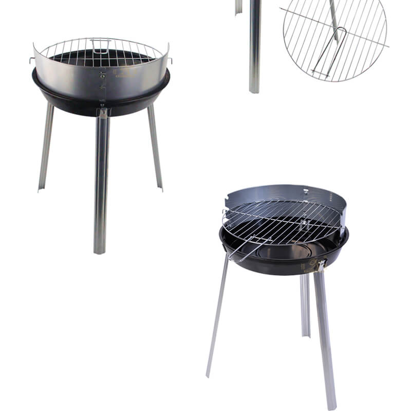 folding round barbecue grill export BBQ grill export