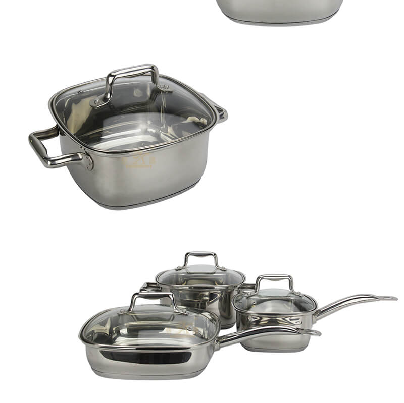 Kitchenware cooking set export 3pcs kitchen pan supplier