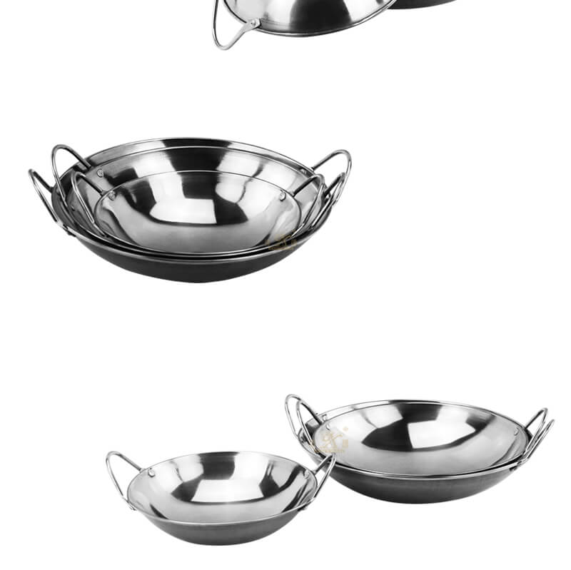 steel serving wok bar export mini pot factory