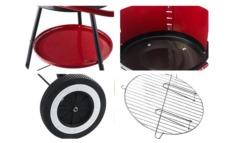 iron round barbecue grill outdoor grill factory