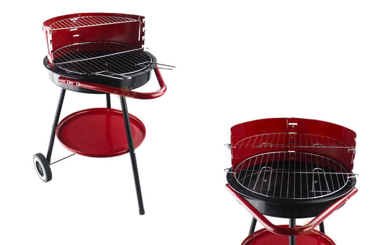 iron round barbecue grill outdoor grill supplier