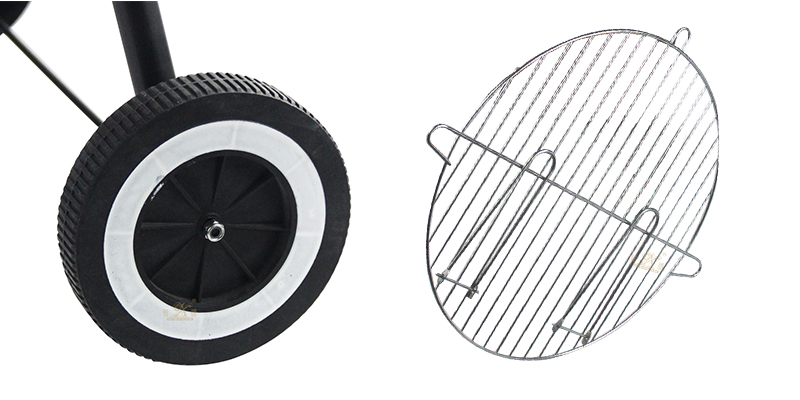 Iron round barbecue grill supplier