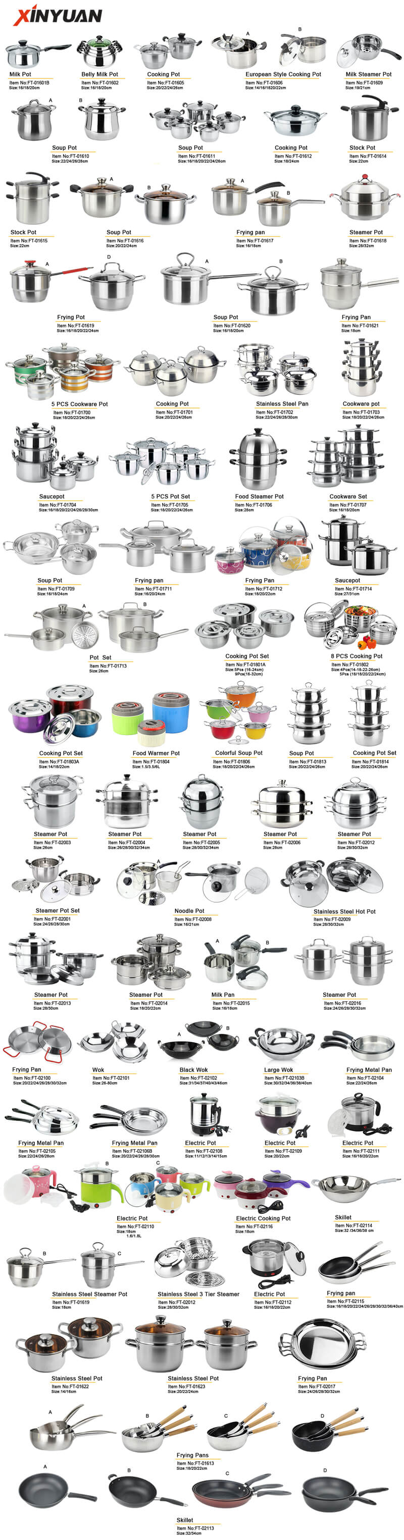 cooking pot stainless steel manufacturer